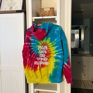 Colorful Tie-Dye Hoodie